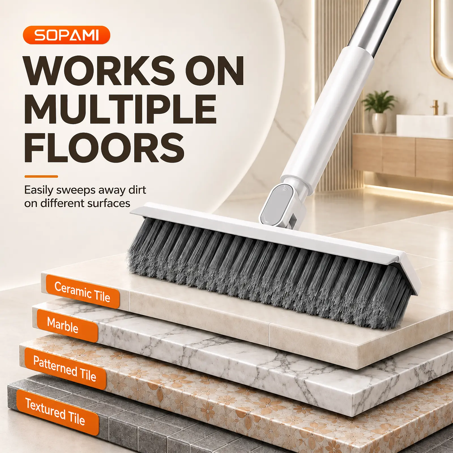 360° Rotating Gap Cleaning Tool