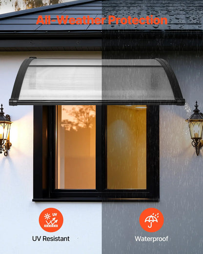 Awnings for Door Entrance,Exterior Front DoorWindow Awnings with Drainage