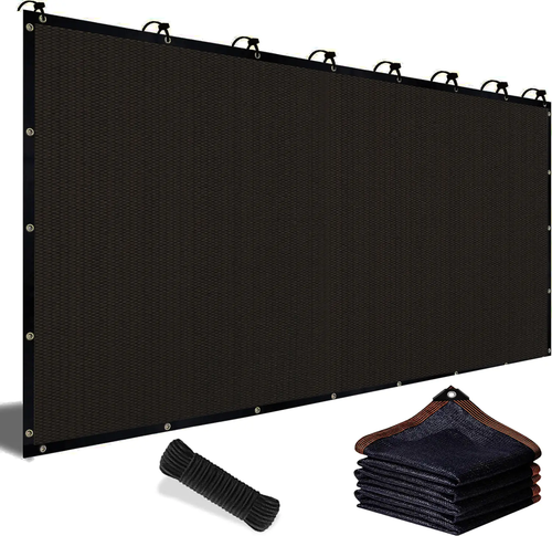 90% Blackout Cloth (Black) UV-Resistant Shade Net with Reinforced Rivets
